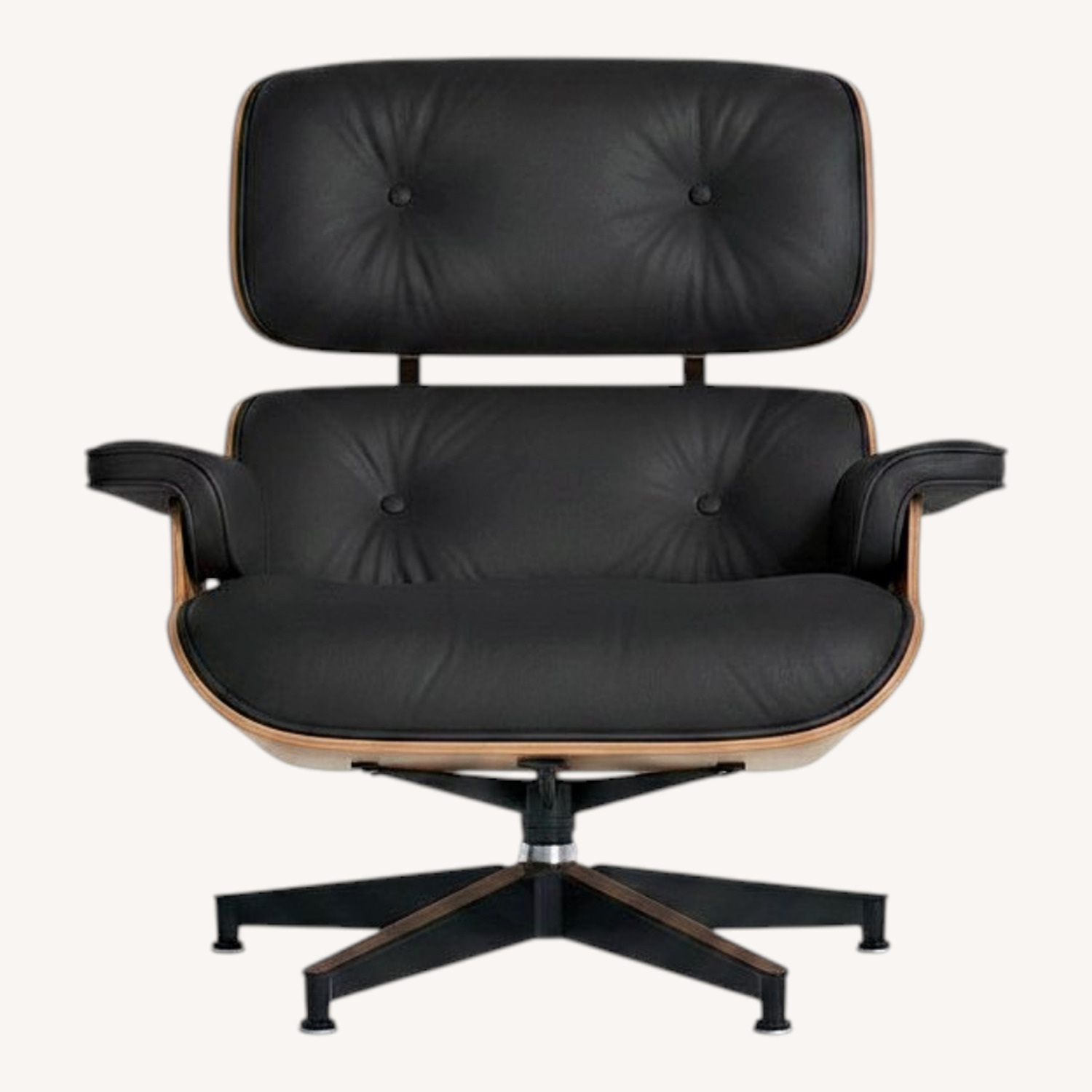 Herman Miller Eames Black Armchair - image-0
