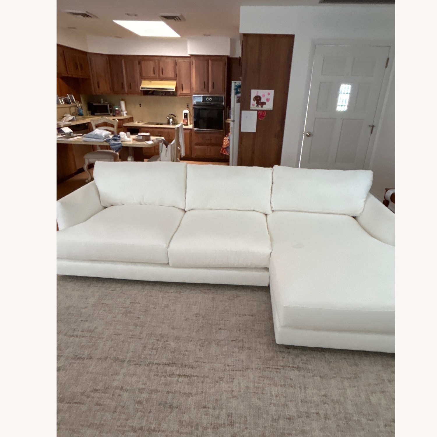 West Elm Sectional with Chaise - image-4