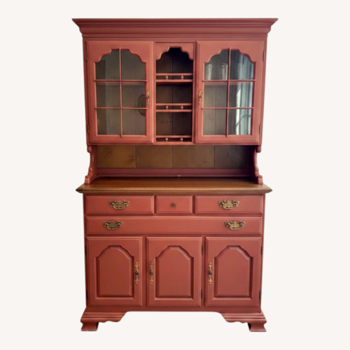 Used Cottage core vintage Wood Sideboard for sale on AptDeco