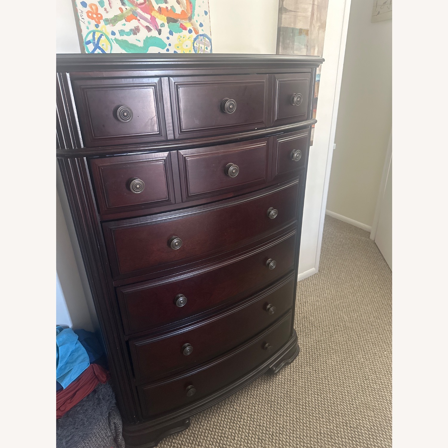 Raymour & Flanigan Dark Brown Chest - image-1