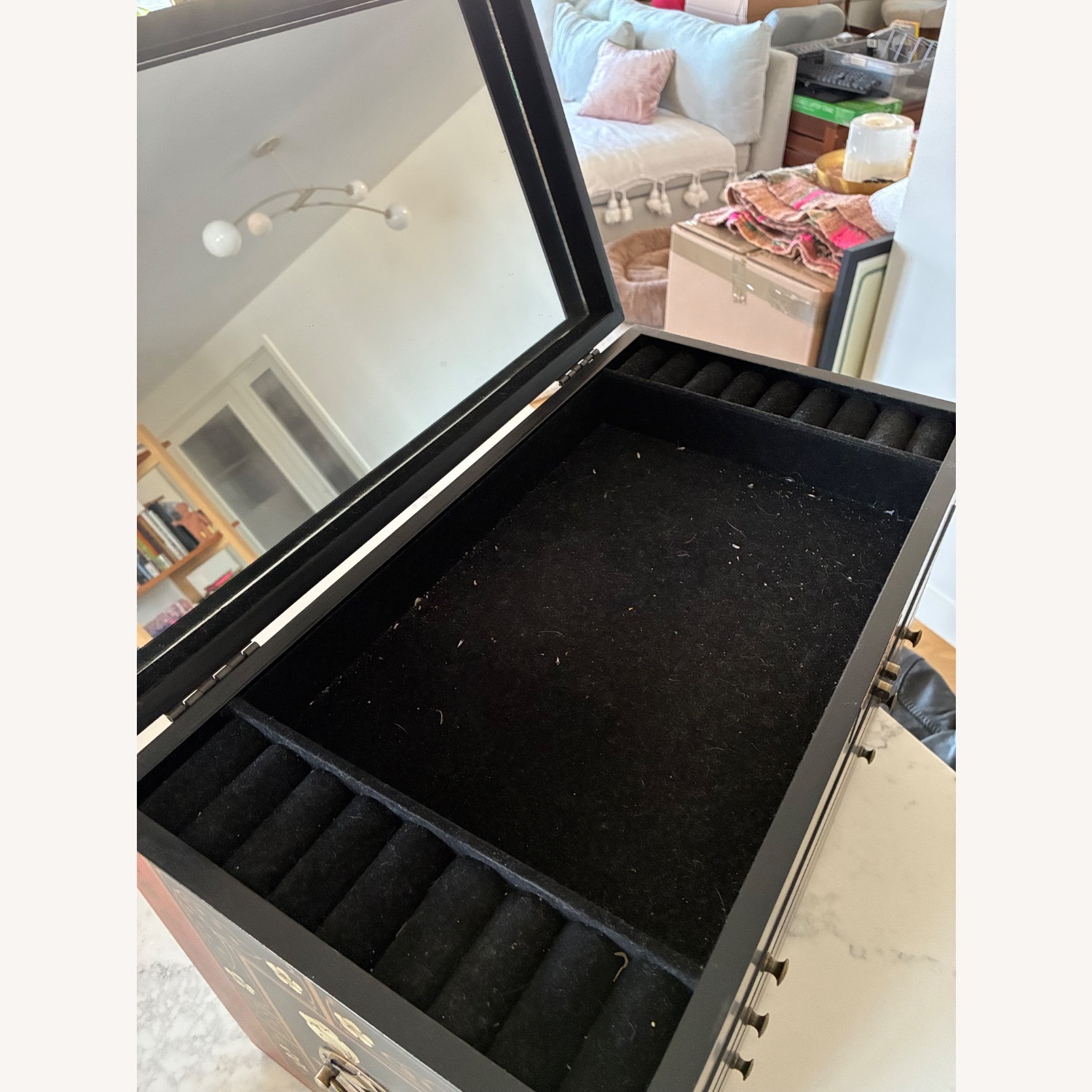 China Furniture & Arts Jewelry Box with Lock - image-5