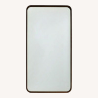 Large Rounded Border Full Length Mirror