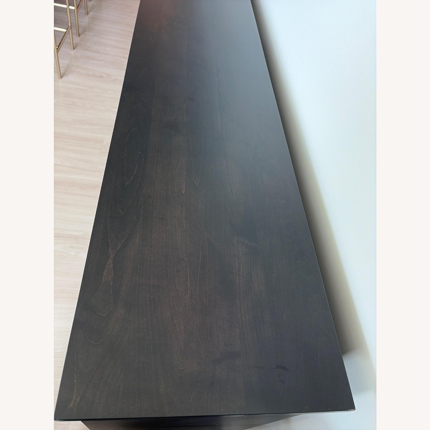 Room & Board Linear Credenza Charcoal Maple - image-4
