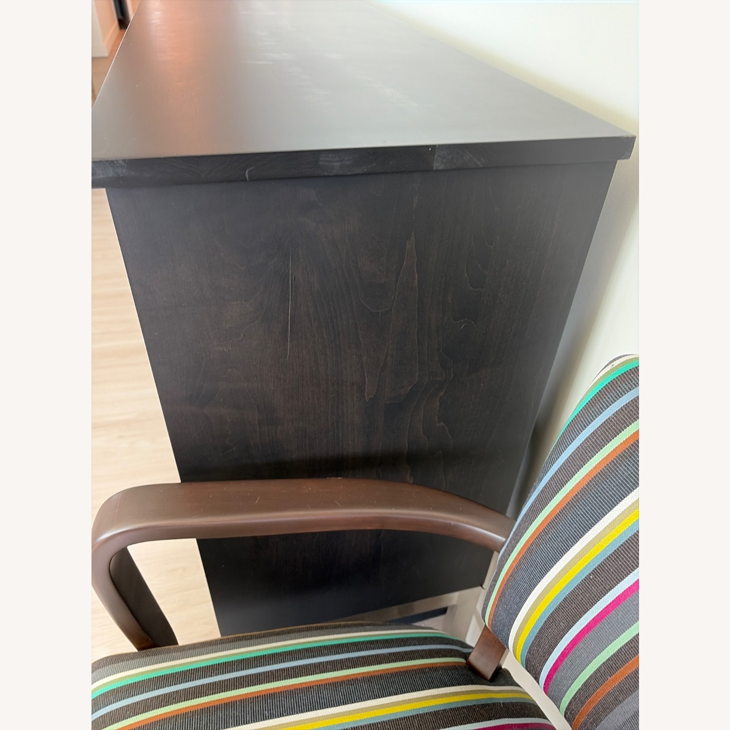 Room & Board Linear Credenza Charcoal Maple - image-3