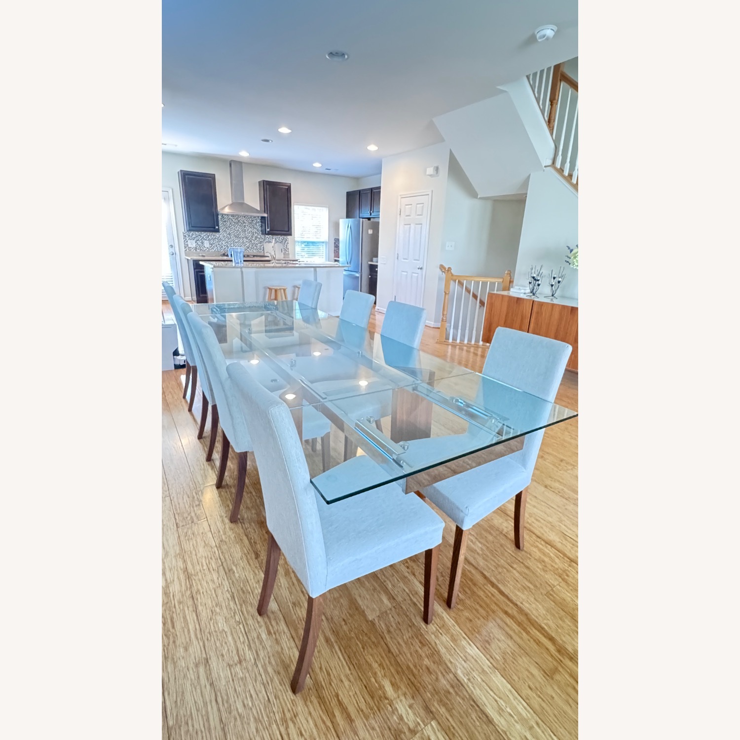 Calligaris Natural Glass Dining Set - image-1