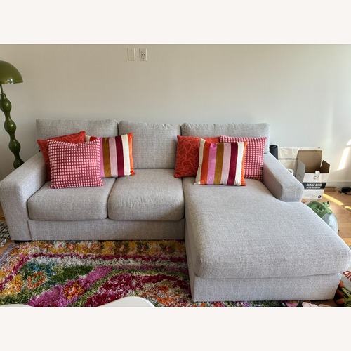 Used Ashley Furniture 2-Piece Sofa Chaise  for sale on AptDeco