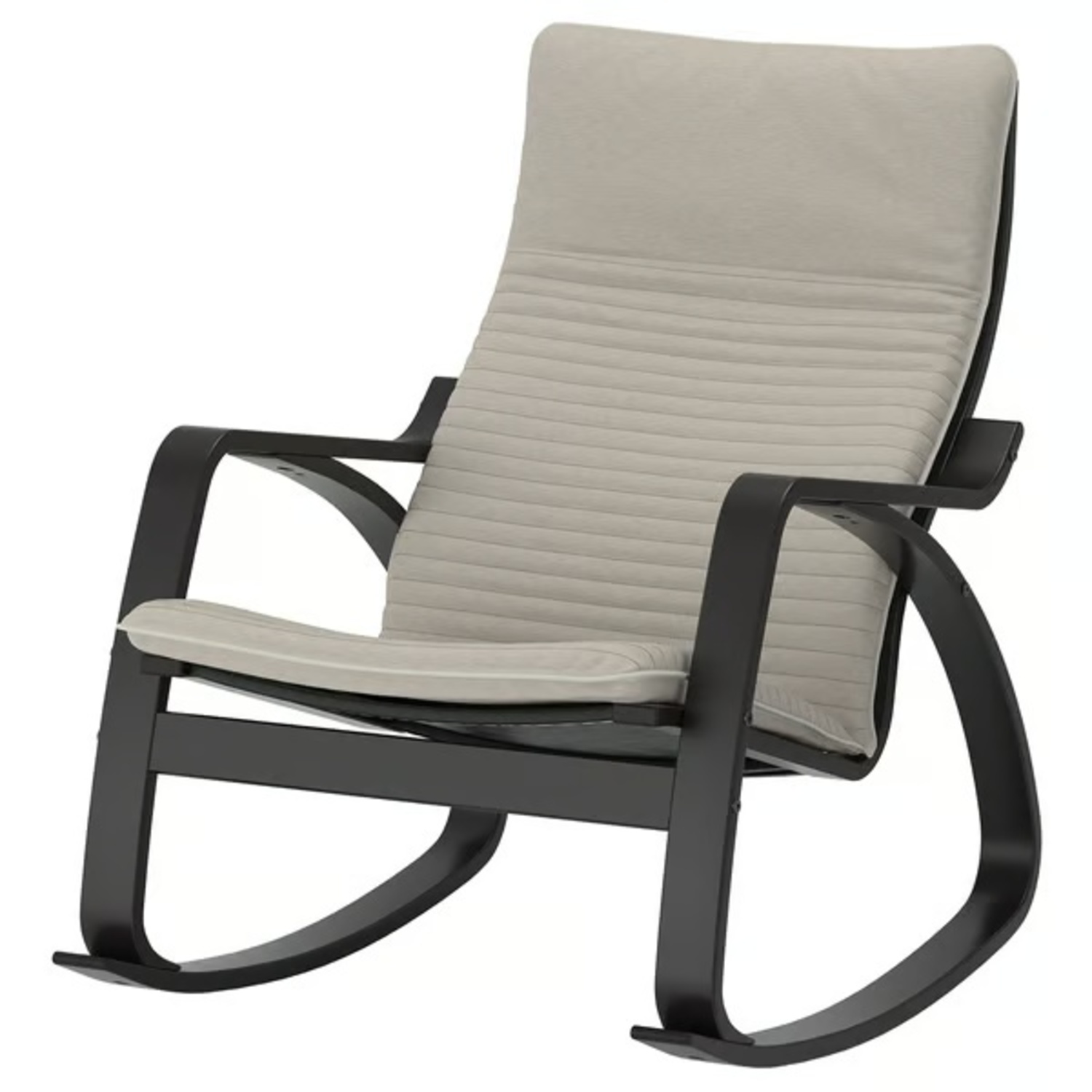 IKEA Black Wood Armchair - image-5