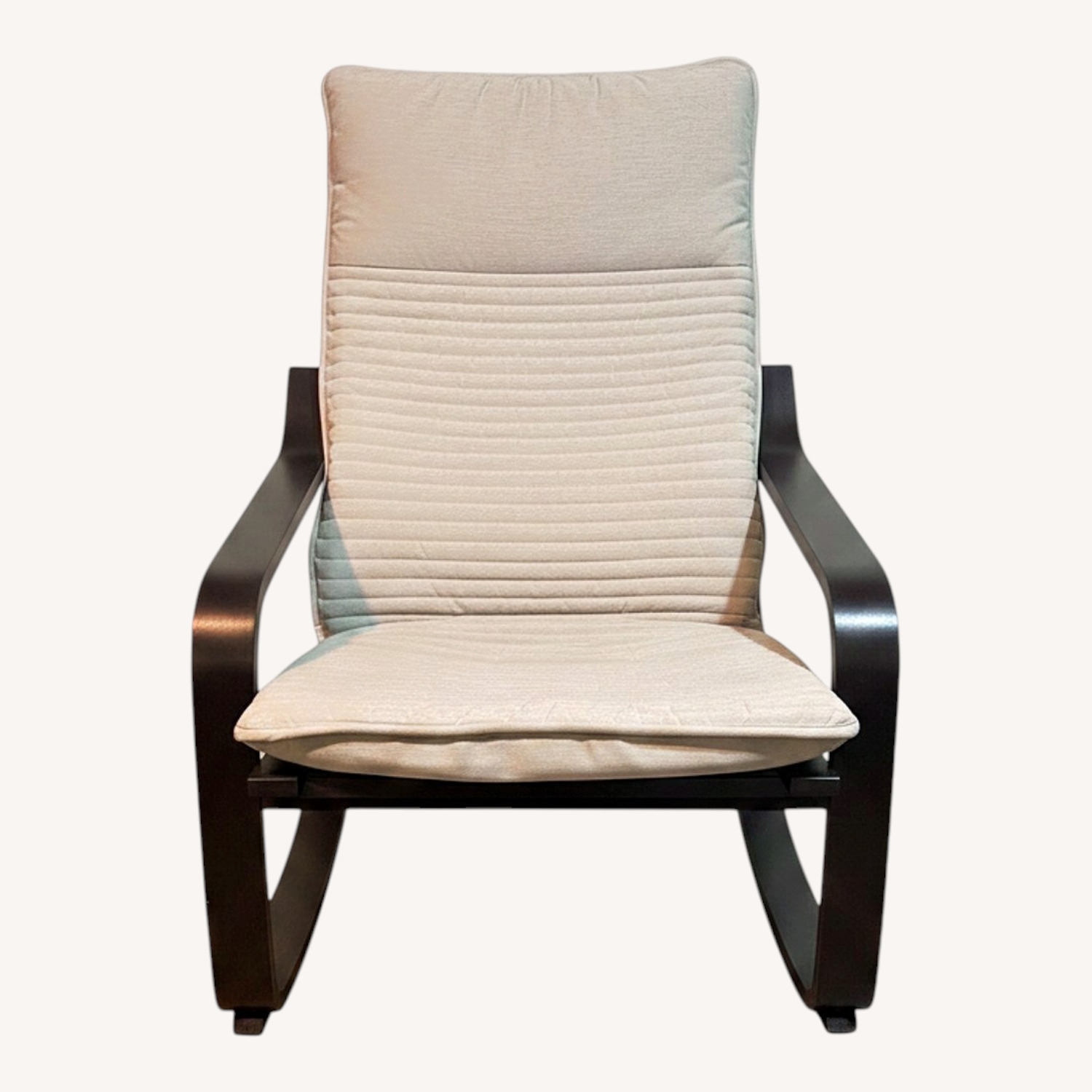 IKEA Black Wood Armchair - image-4