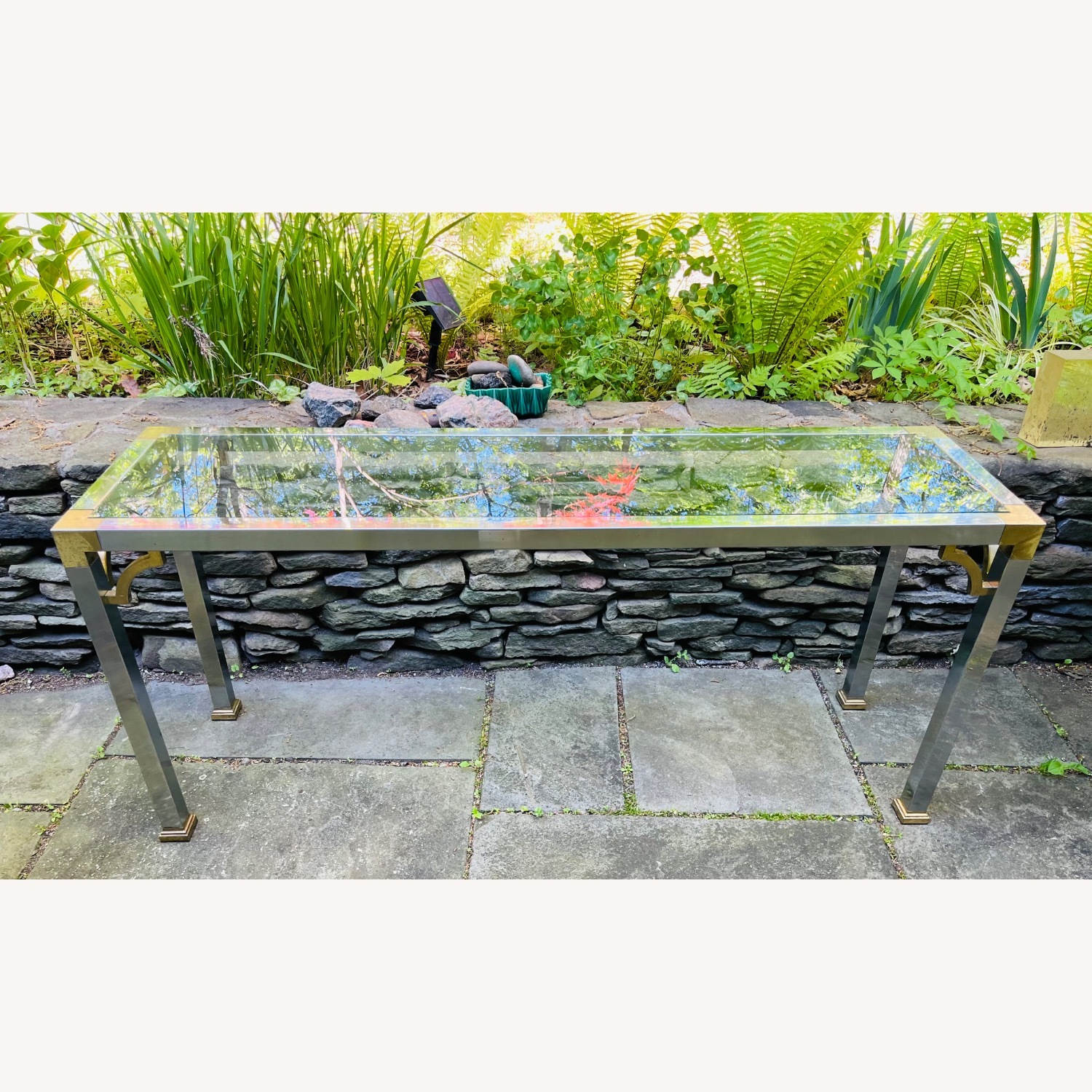 Maison Jansen Vintage Mid Century Console Table  - image-1