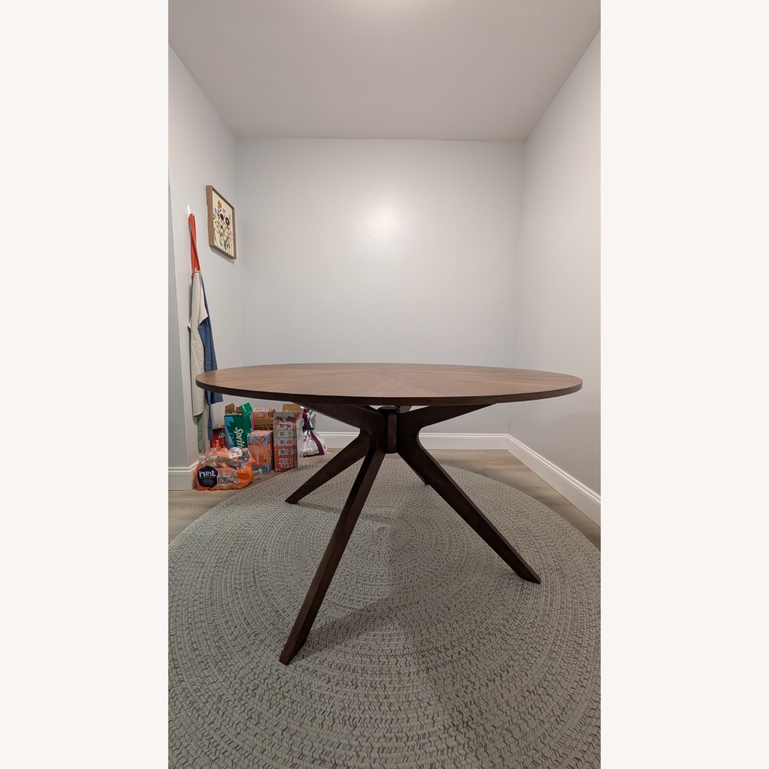 Article Conan Dark Brown Wood Dining Table - image-2
