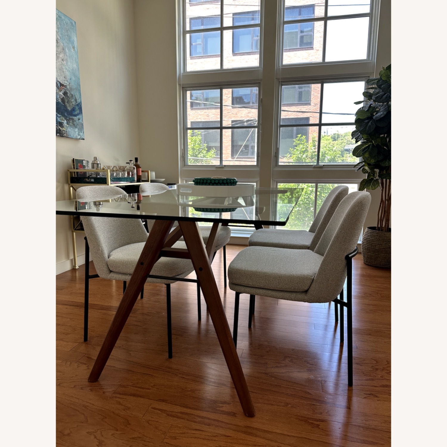 West Elm Jensen Dining Table - image-6