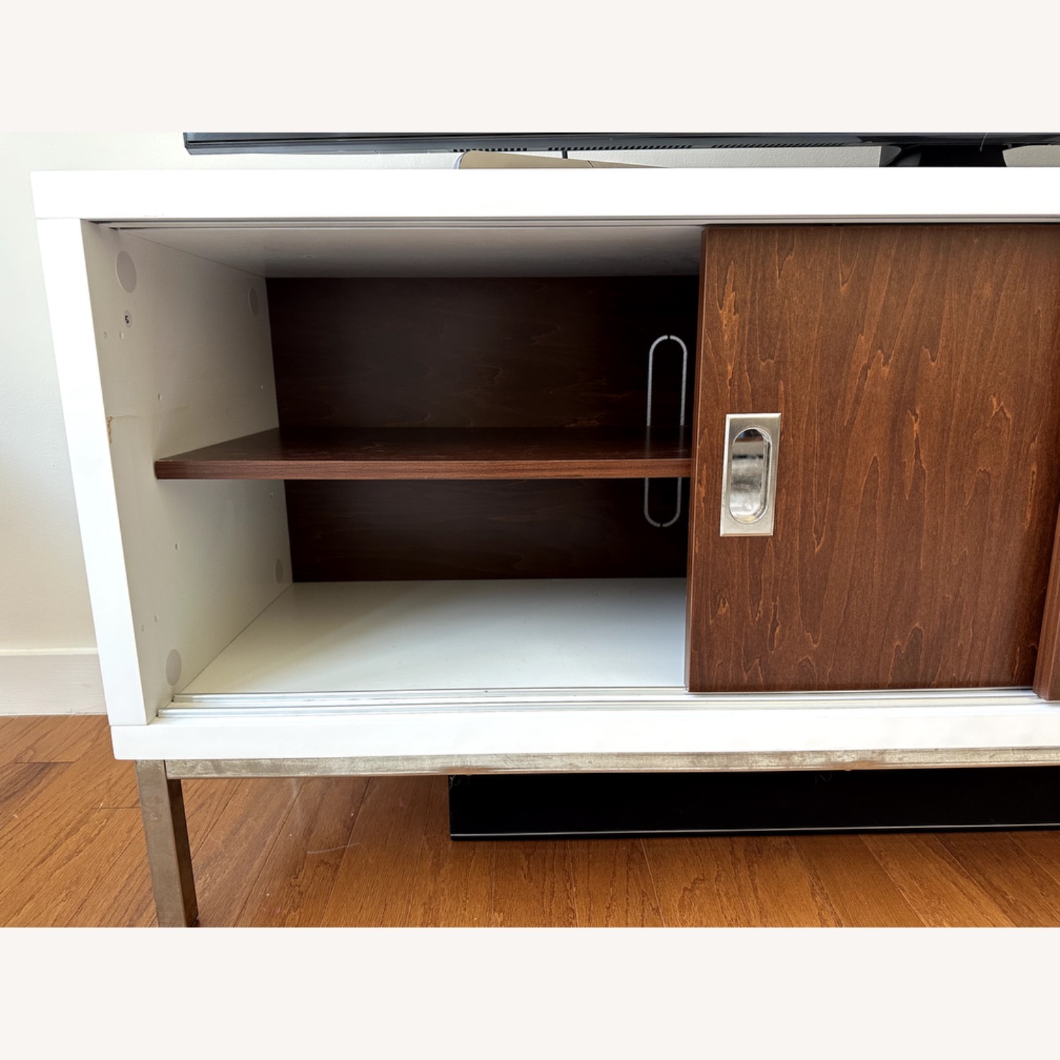 White Wood Media Storage - image-7
