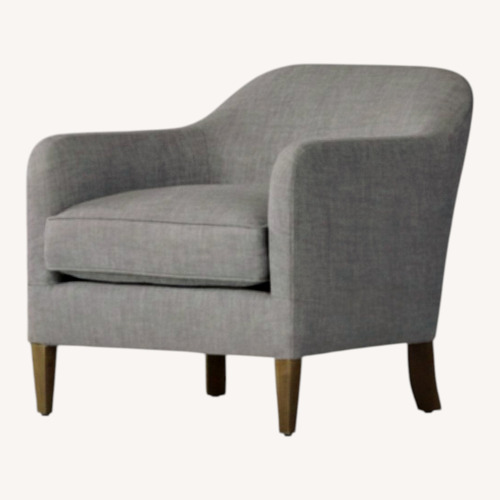 Used 2 Restoration Hardware Light Gray Accent Chairs for sale on AptDeco