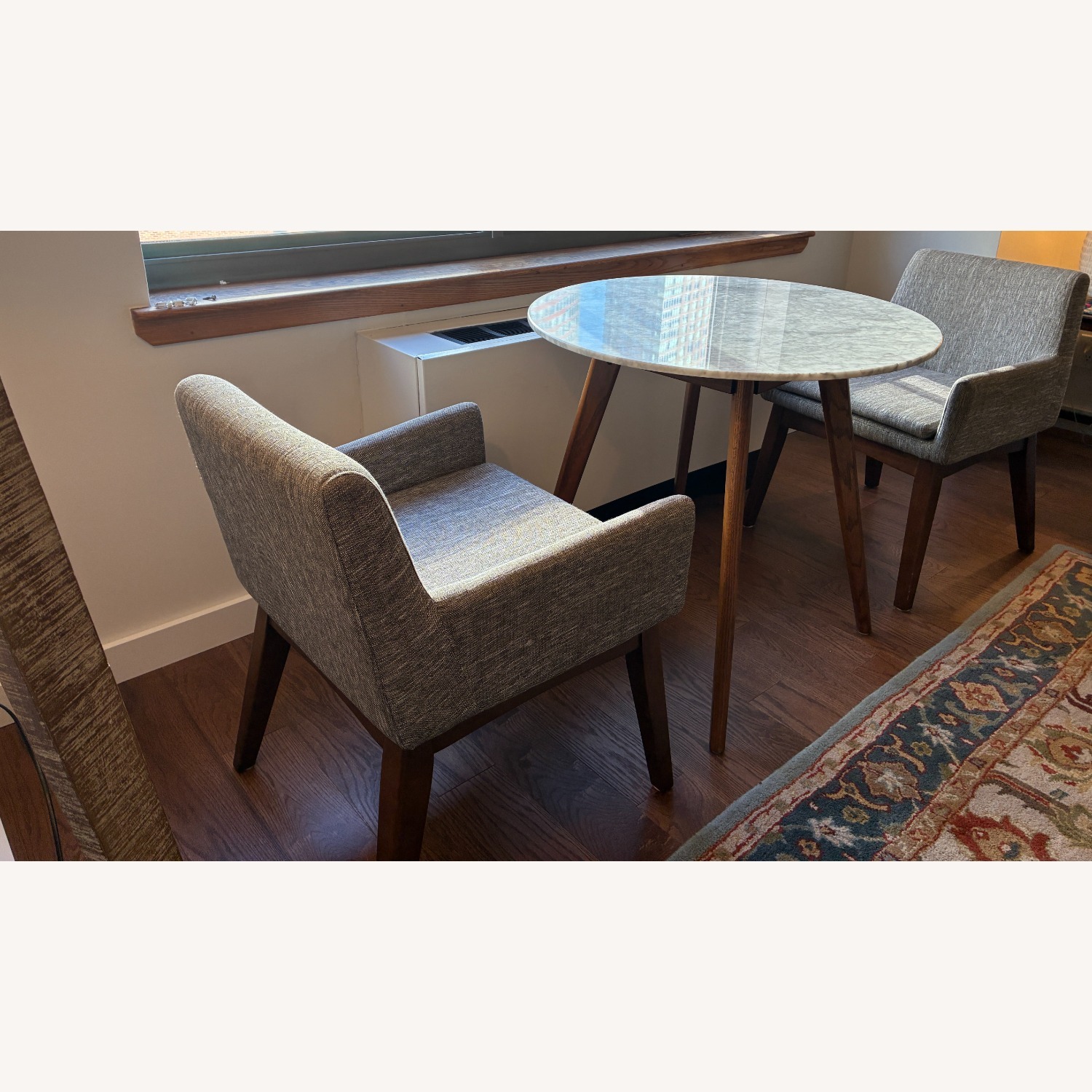 Article Dining Set 1 Table and 2 Chairs - image-1