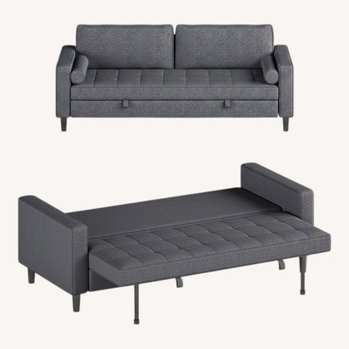 Used Amazon Light Gray Sleeper Sofa for sale on AptDeco
