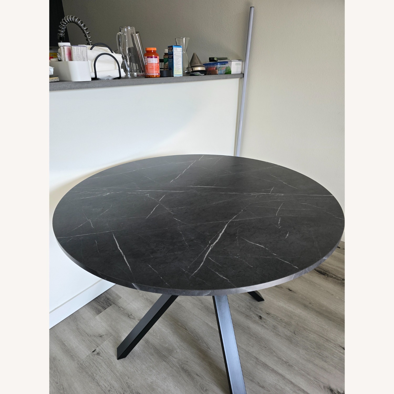 IKEA Black Dining Table - image-1