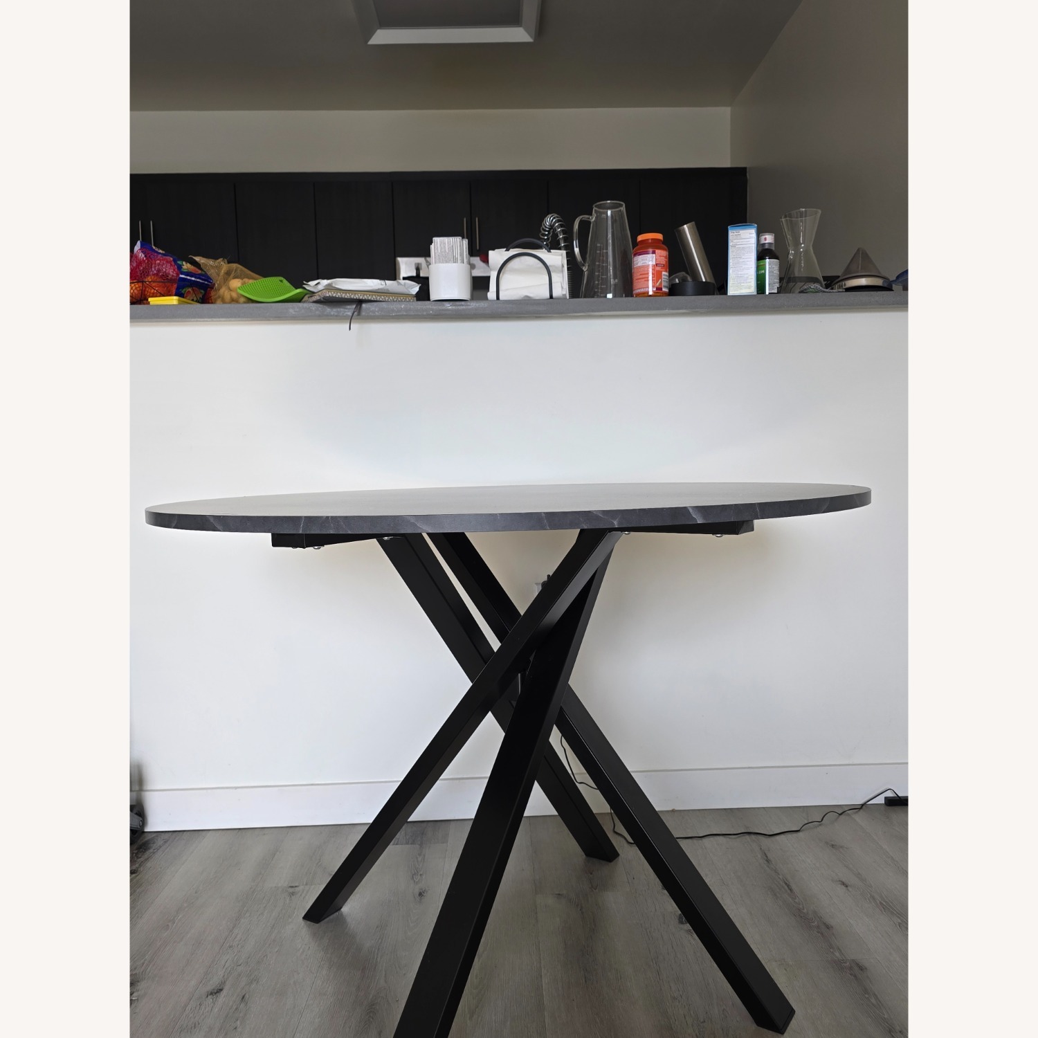 IKEA Black Dining Table - image-3
