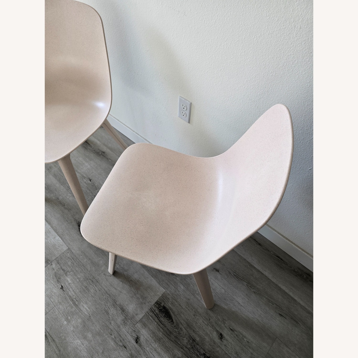 IKEA White Dining Chairs - image-2