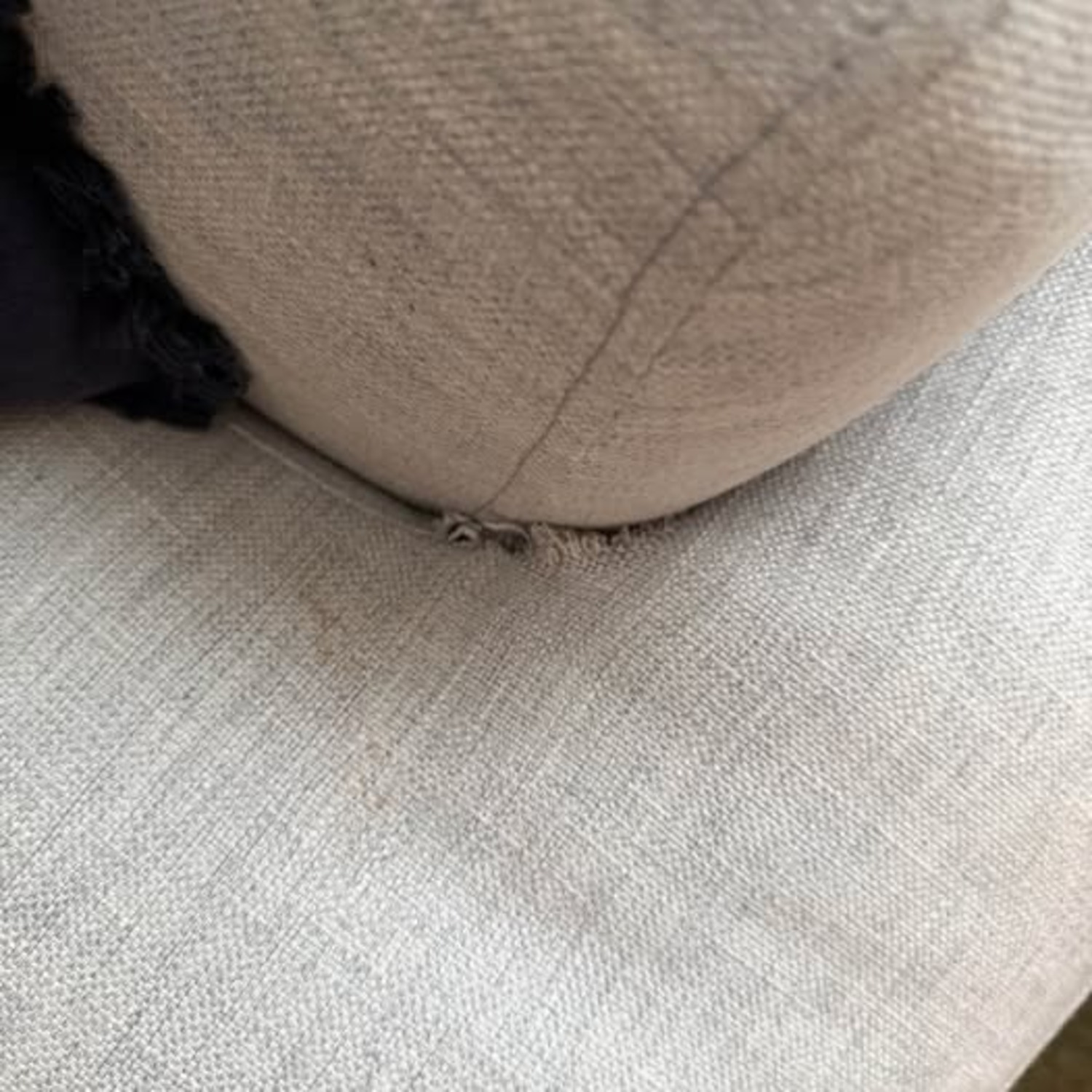 Article Light Gray Fabric 3+ Seater Sofa - image-4