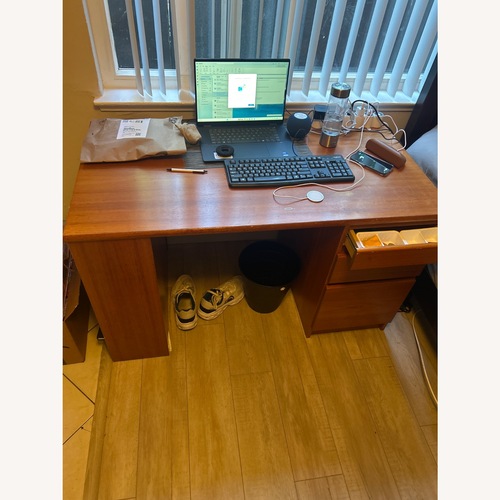 Used Light Brown Desk for sale on AptDeco