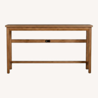 City Furniture Light Brown Wood Veneer Play Table