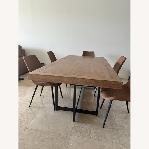 Used Tomtyn Light Brown Dining Table  for sale on AptDeco