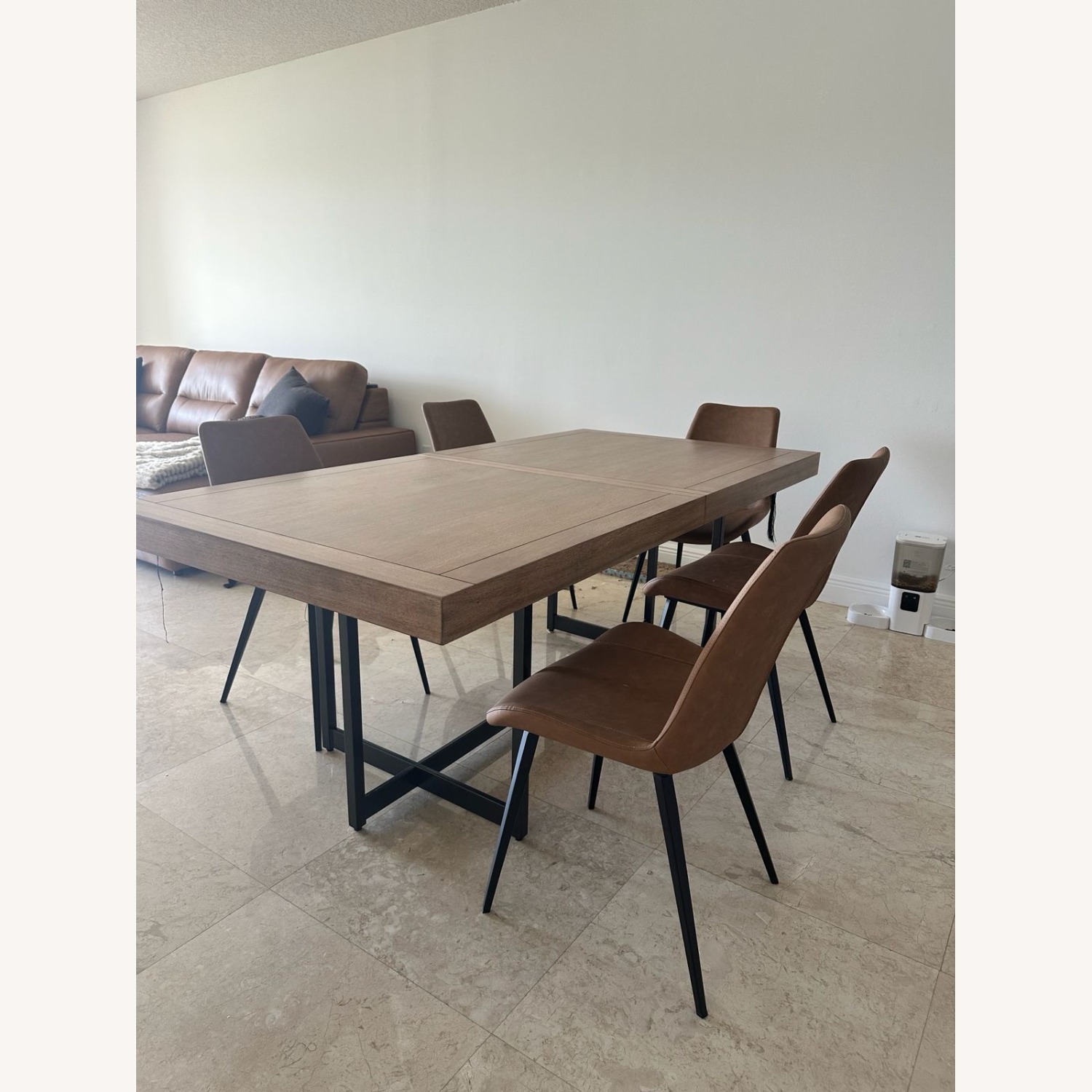 Tomtyn Light Brown Dining Table  - image-4