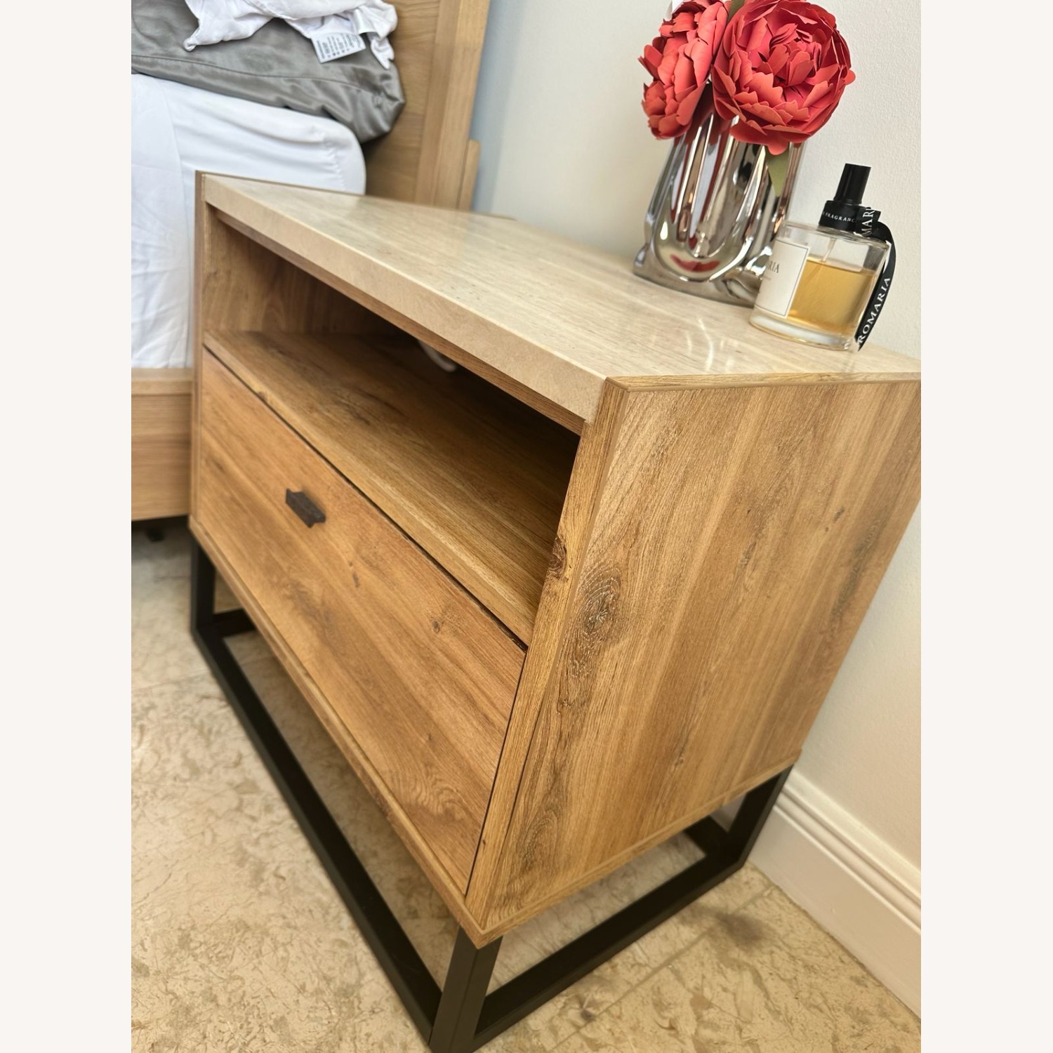 Perry Light Tone Nightstands - image-4