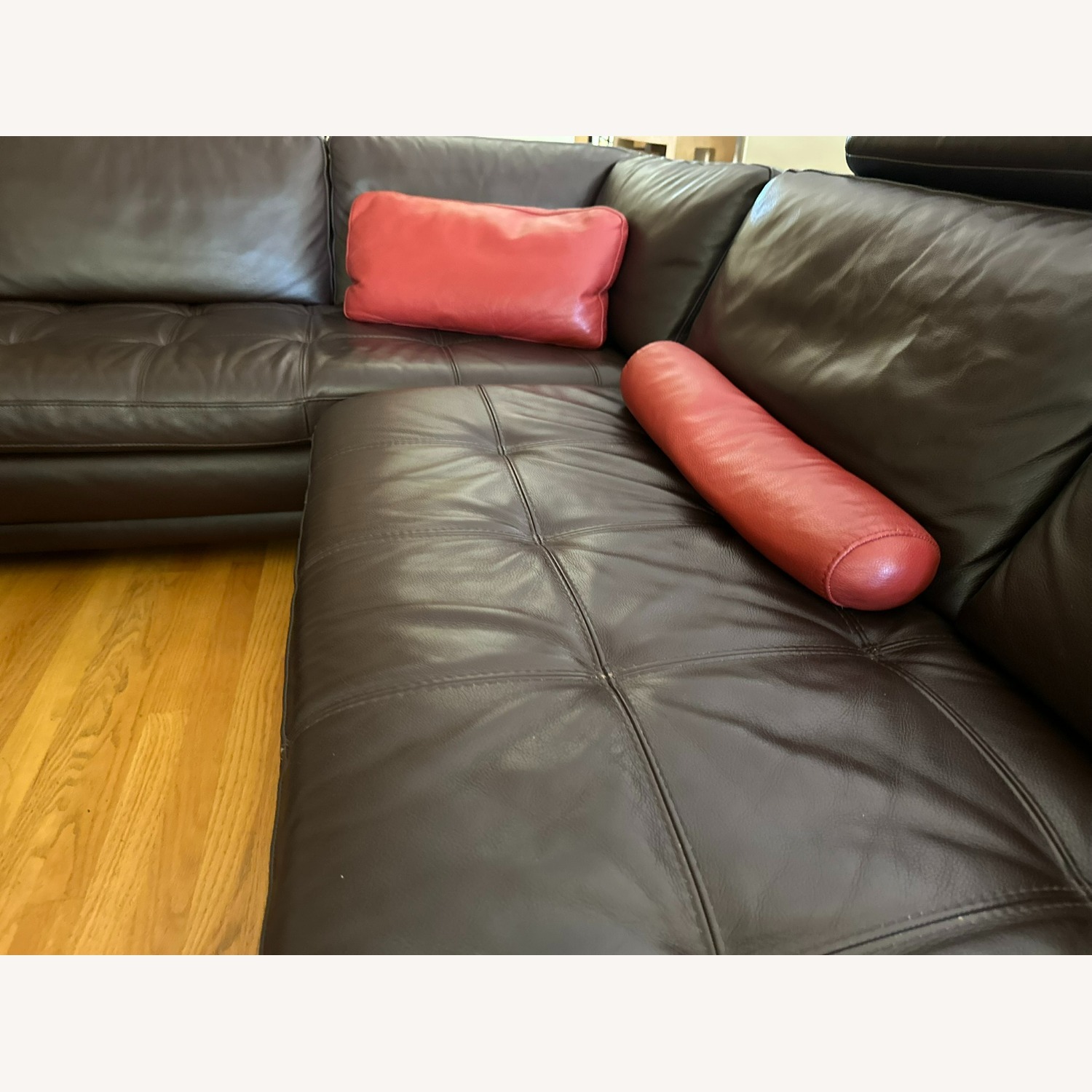 Roche Bobois Leather Couch  - image-2