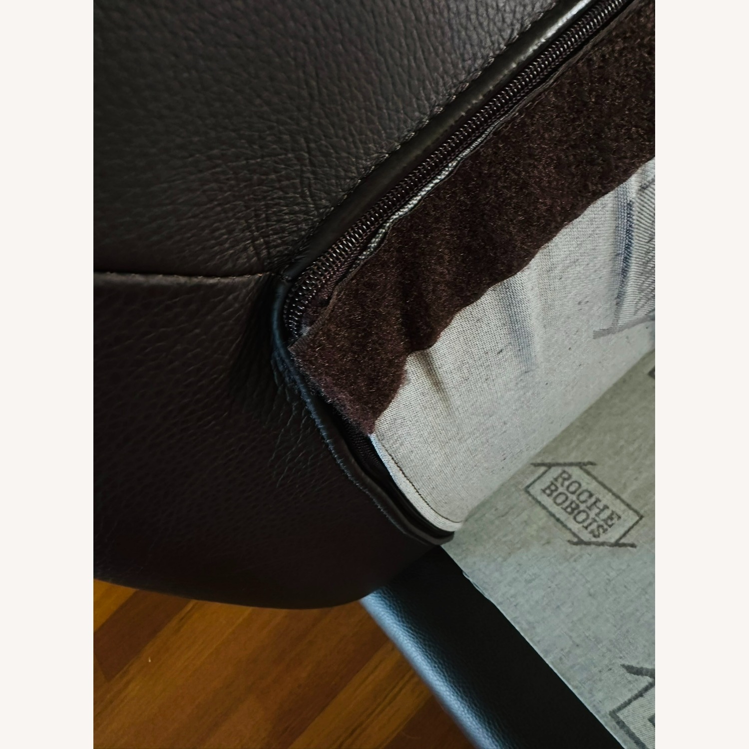 Roche Bobois Leather Couch  - image-7