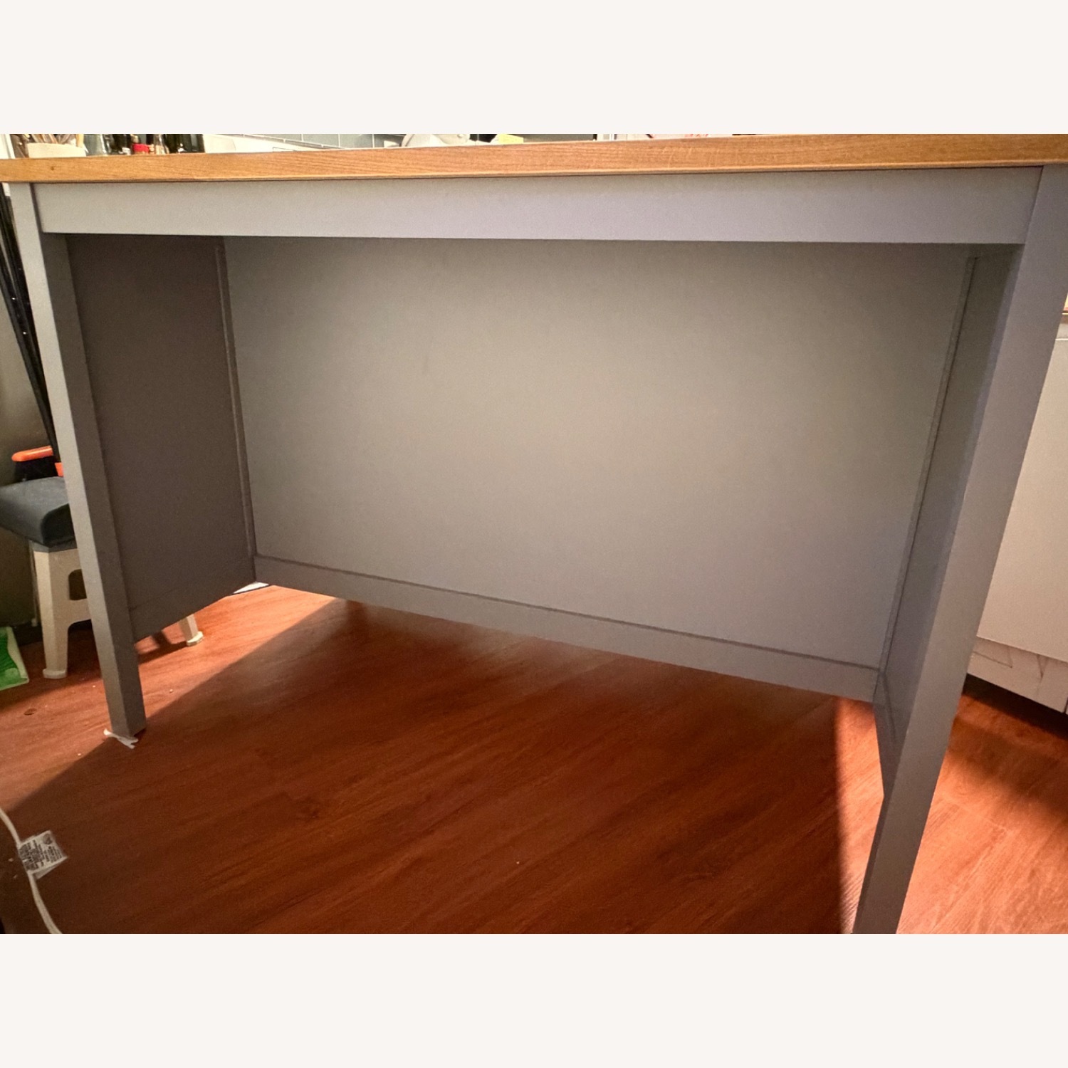 IKEA Tornviken Light Gray Kitchen Island - image-2