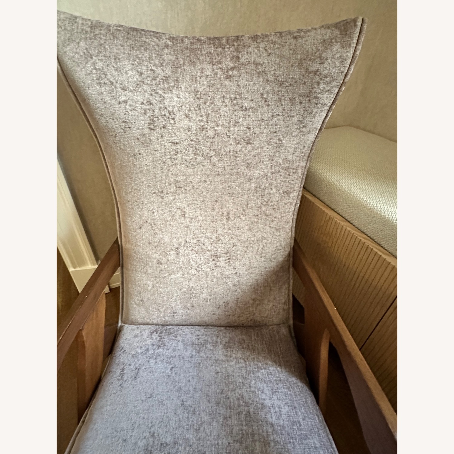 Purple Wood Armchair - image-16