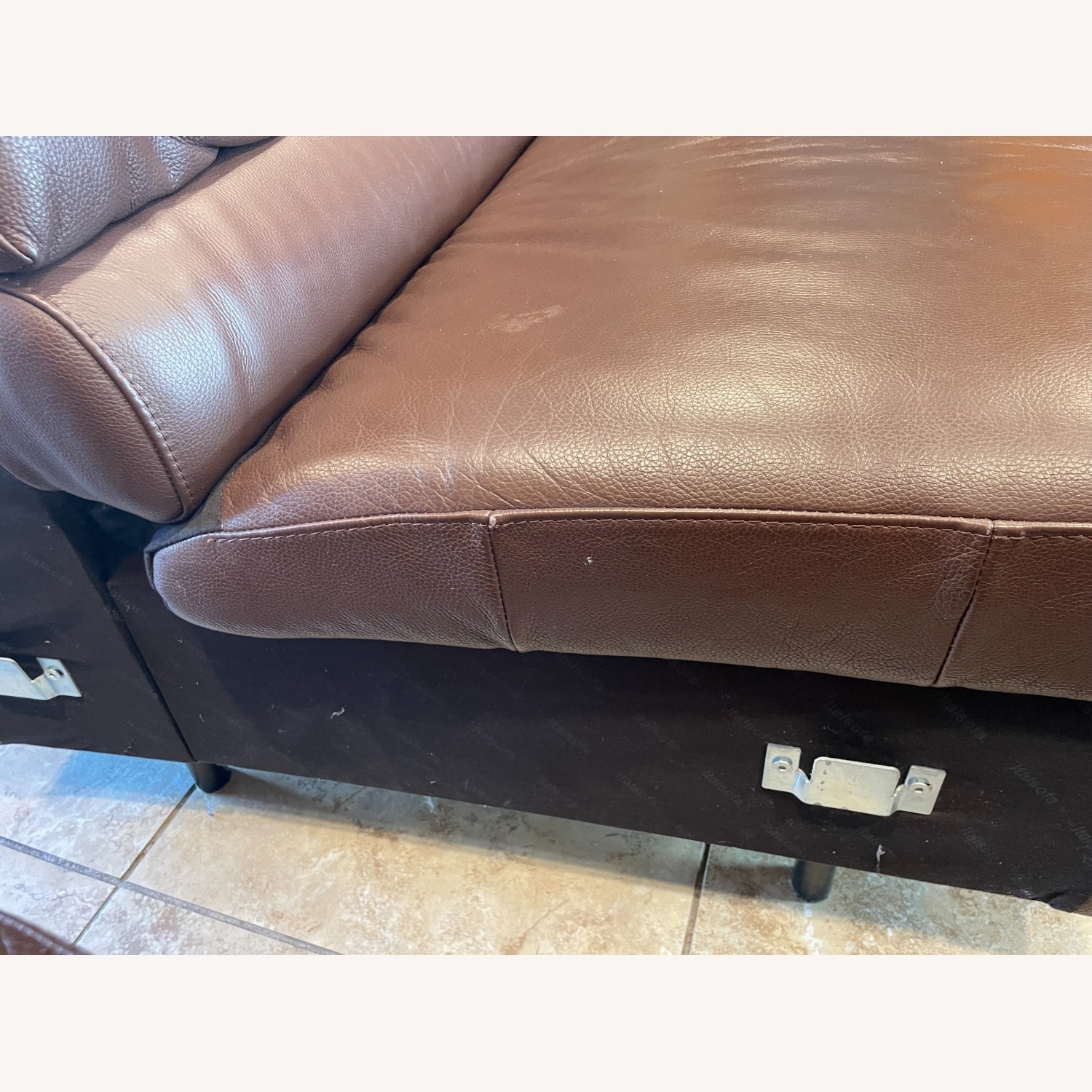 Natuzzi Italsofa Sleeper Sectional Sofa - image-7