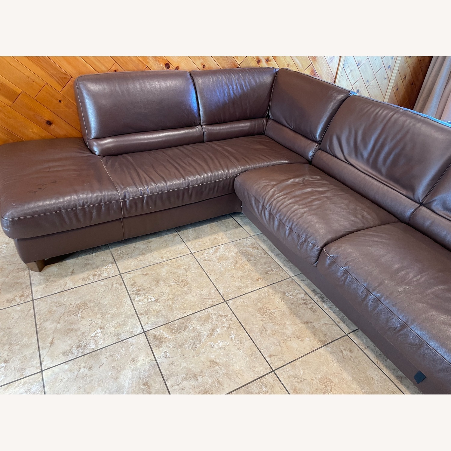 Natuzzi Italsofa Sleeper Sectional Sofa - image-2