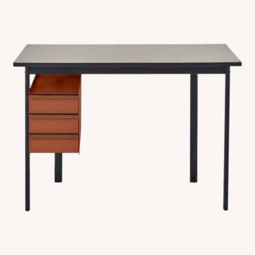 Used Herman Miller Light Gray Desk for sale on AptDeco