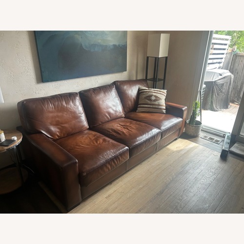 Used Pottery Barn Light Brown 3+ Seater Sofa for sale on AptDeco