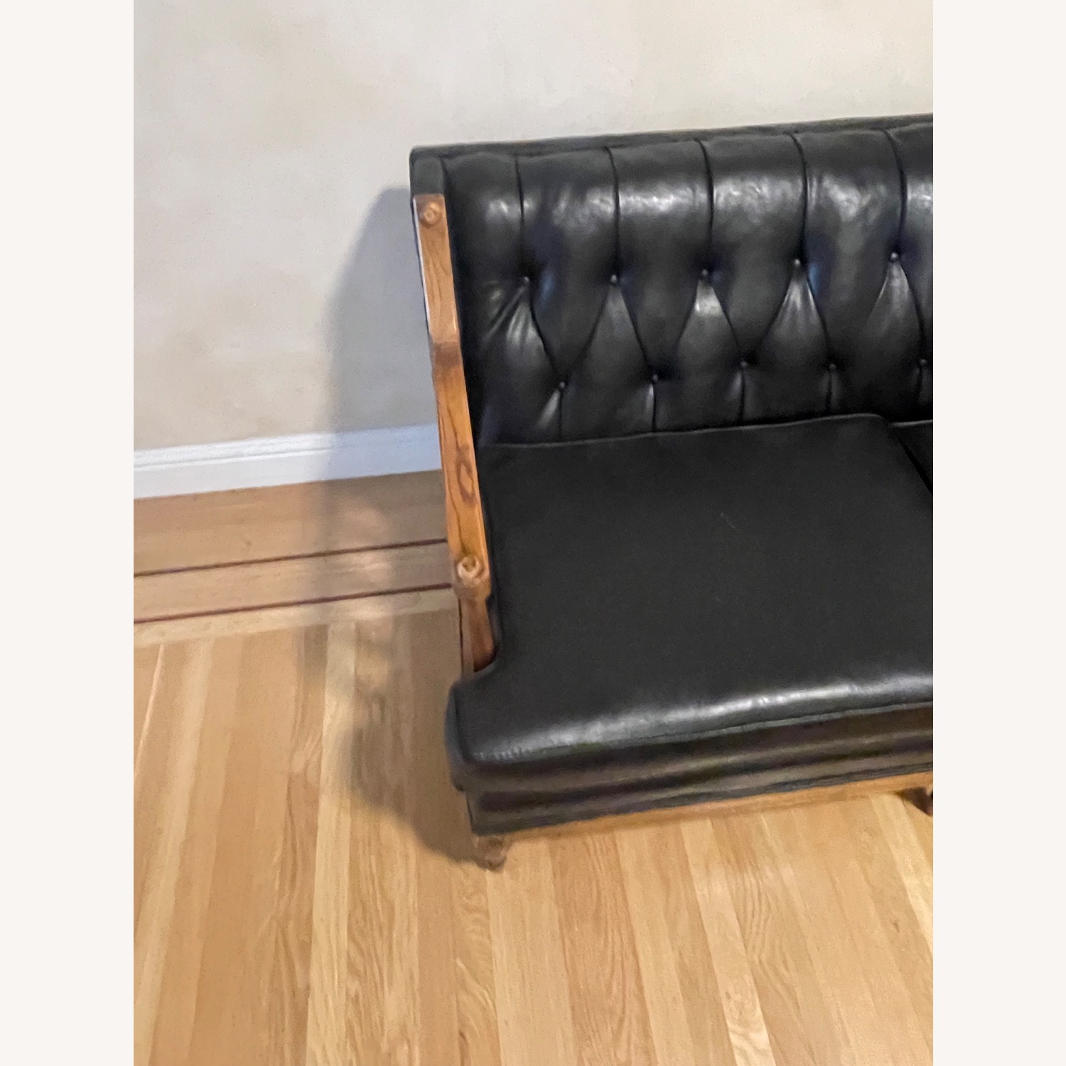 Furniture of America Black 2 Seater Sofa - image-8