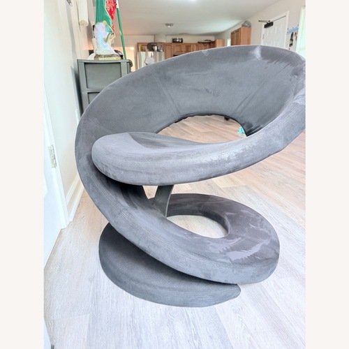 Used Vintaje1980s Postmodern Jaymar Spiral Ribbon Chair for sale on AptDeco