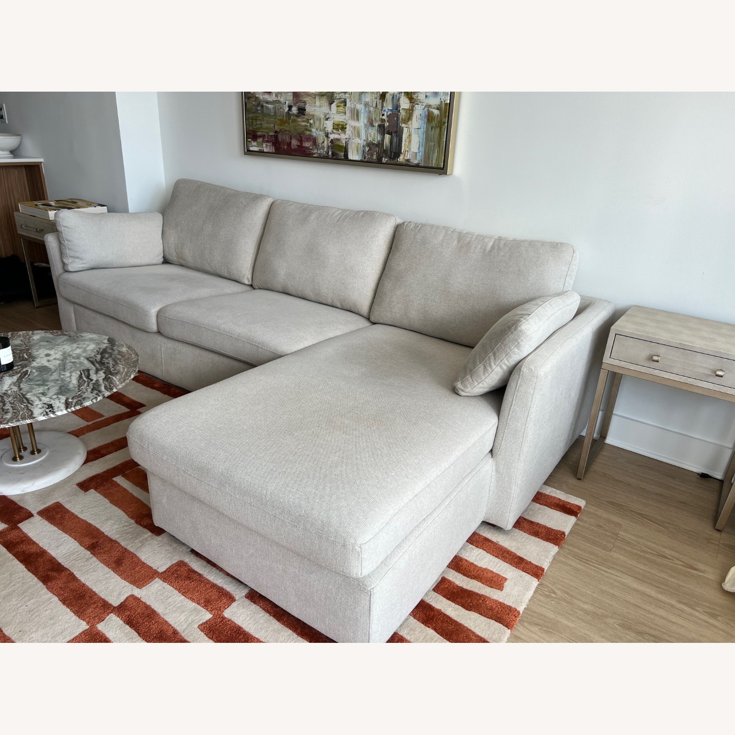 AllModern Dannie 2 - Piece Upholstered Chaise L-Sectional - image-2