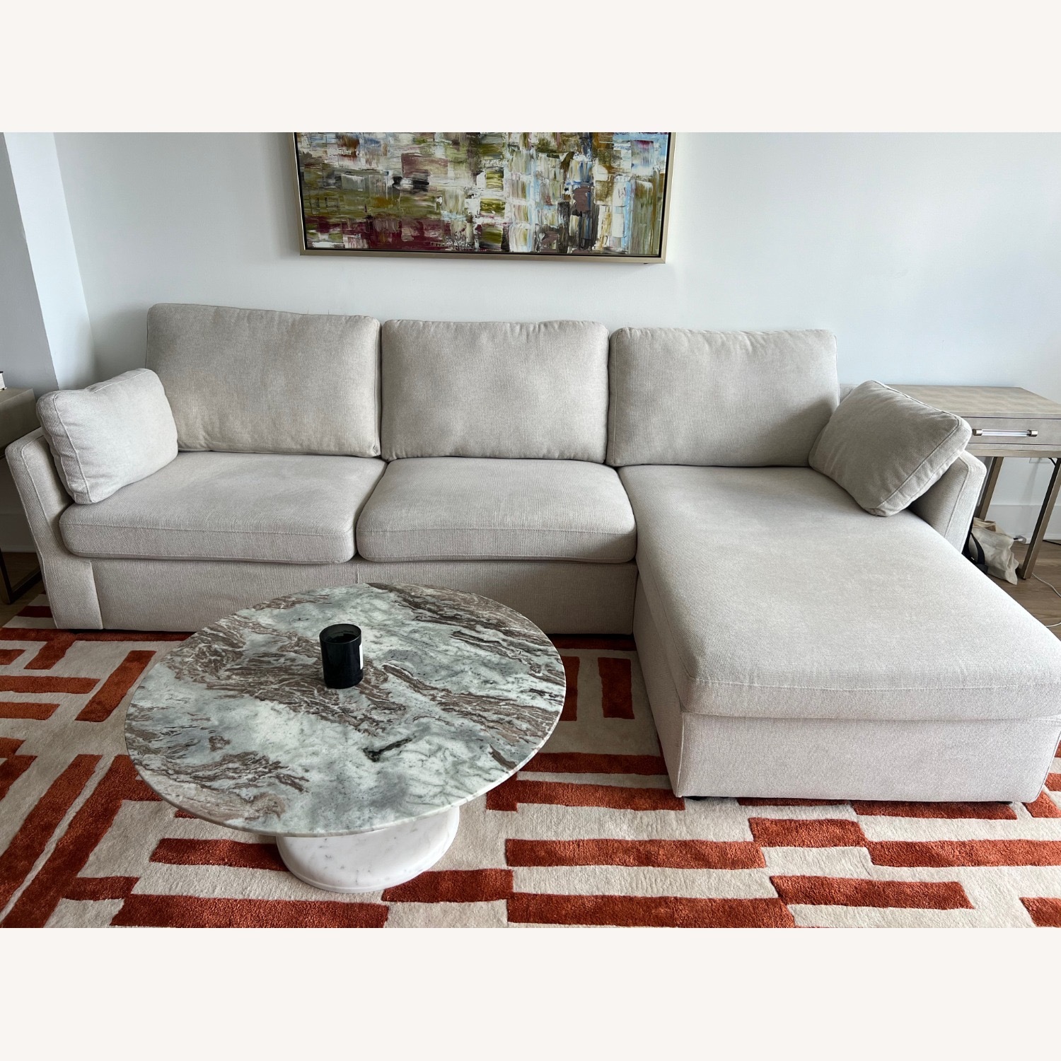 AllModern Dannie 2 - Piece Upholstered Chaise L-Sectional - image-1