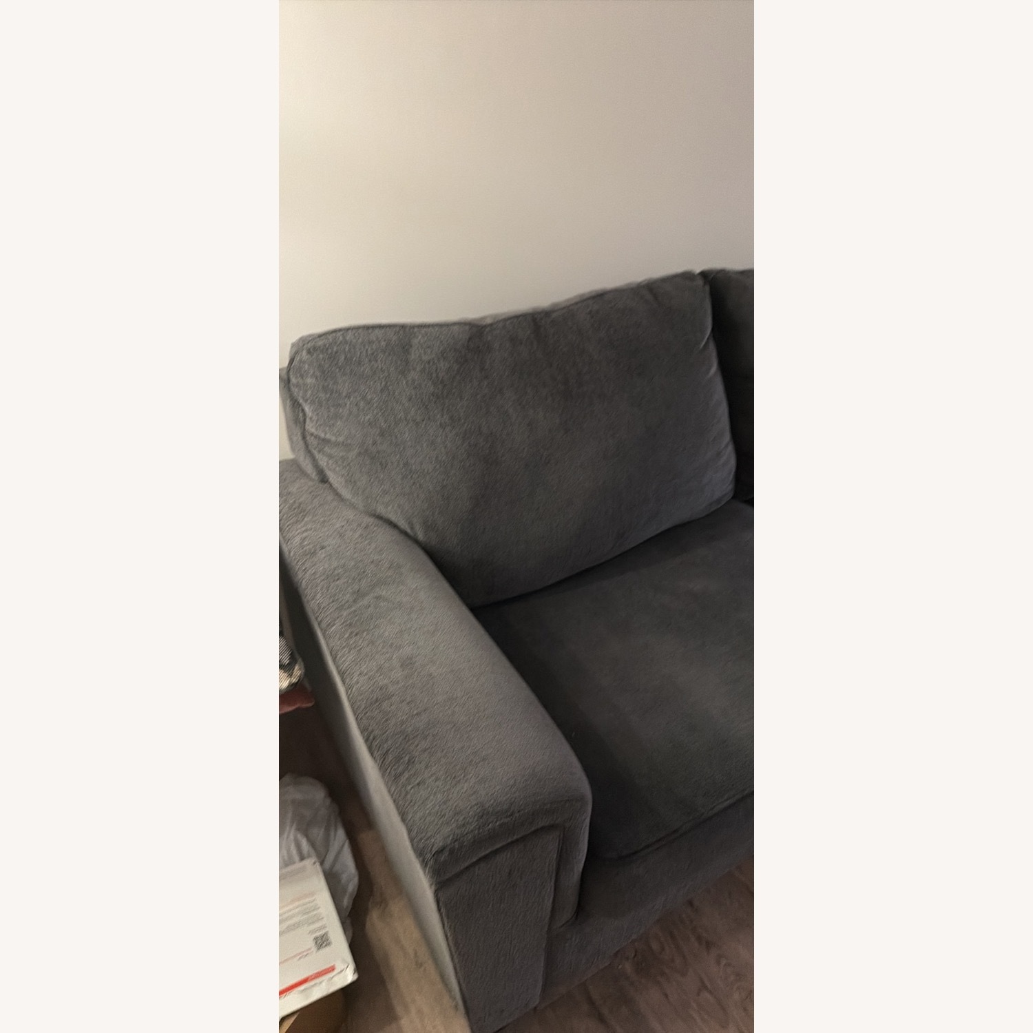 Ashley Furniture Dark Gray Fabric 3+ Seater Sofa - image-3