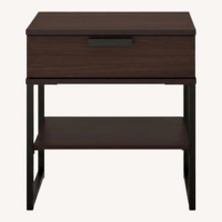 IKEA TRYSIL Dark Brown Nightstand