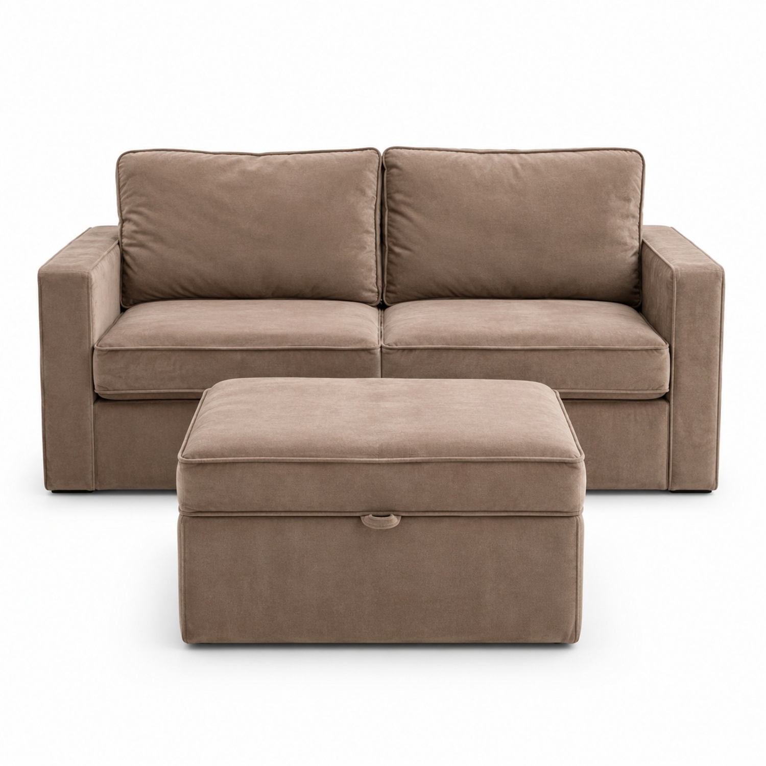 LoveSac 2 Seat Storage Sofa with Storage Ottoman - image-5