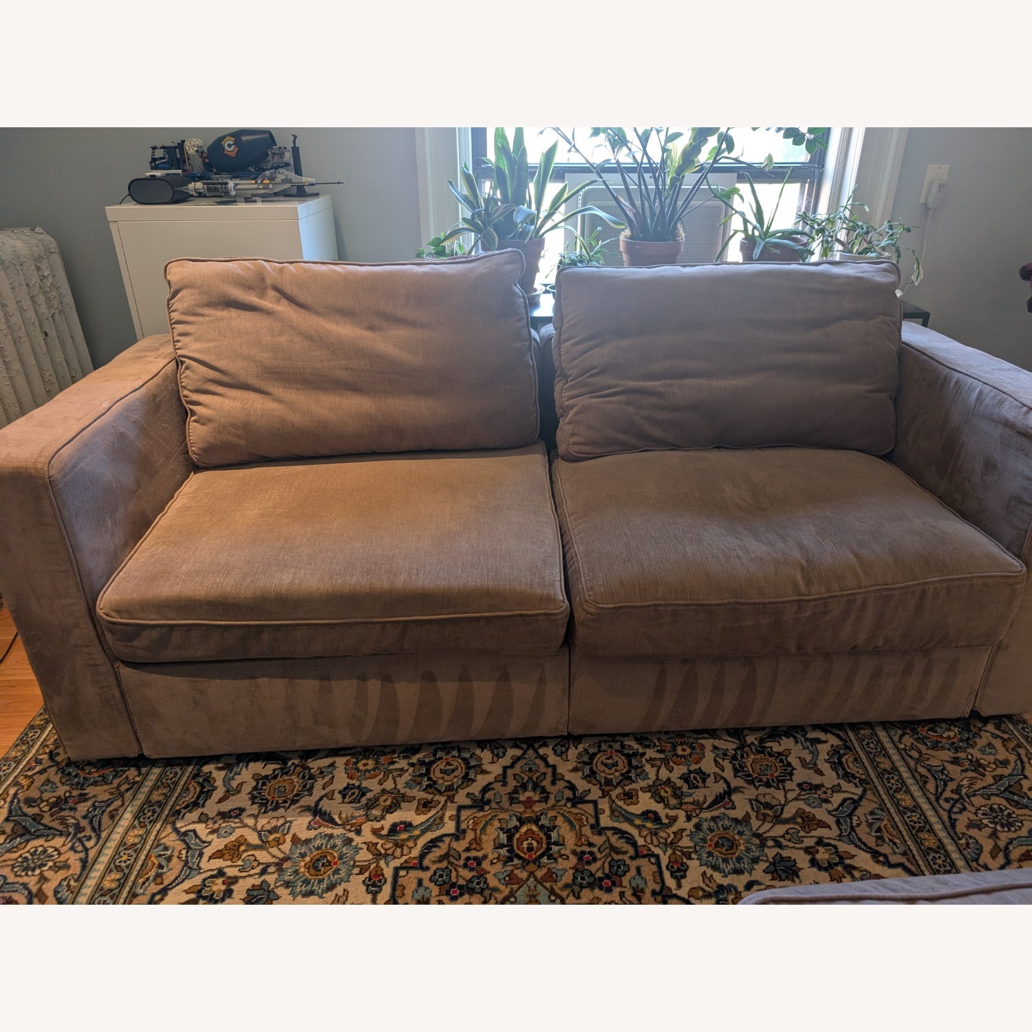 LoveSac 2 Seat Storage Sofa with Storage Ottoman - image-3