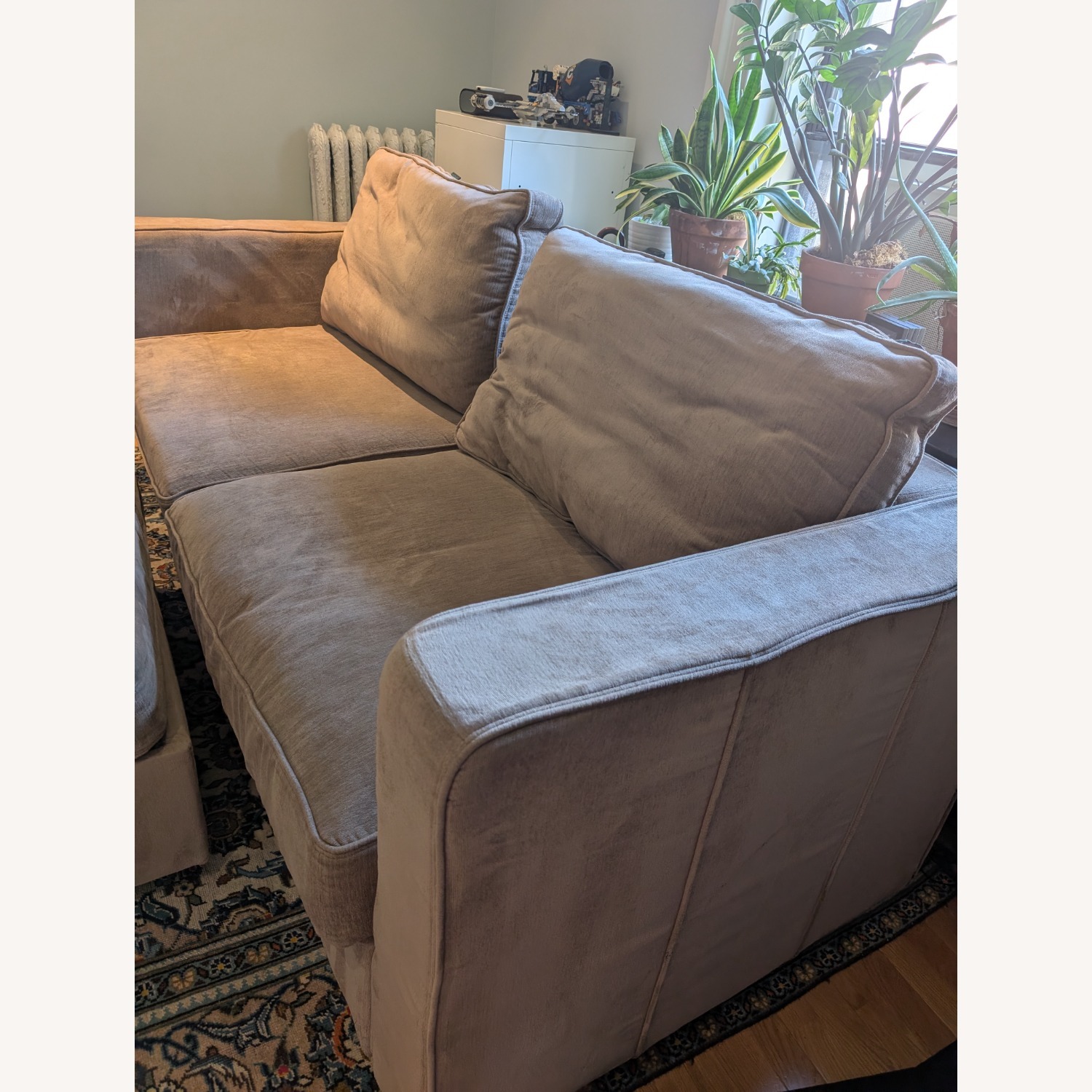 LoveSac 2 Seat Storage Sofa with Storage Ottoman - image-2
