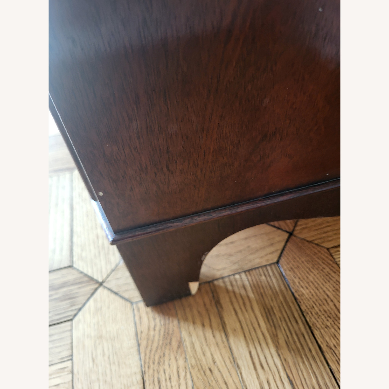 Baker Furniture Bow Front Bachelor Chest Dresser - image-5