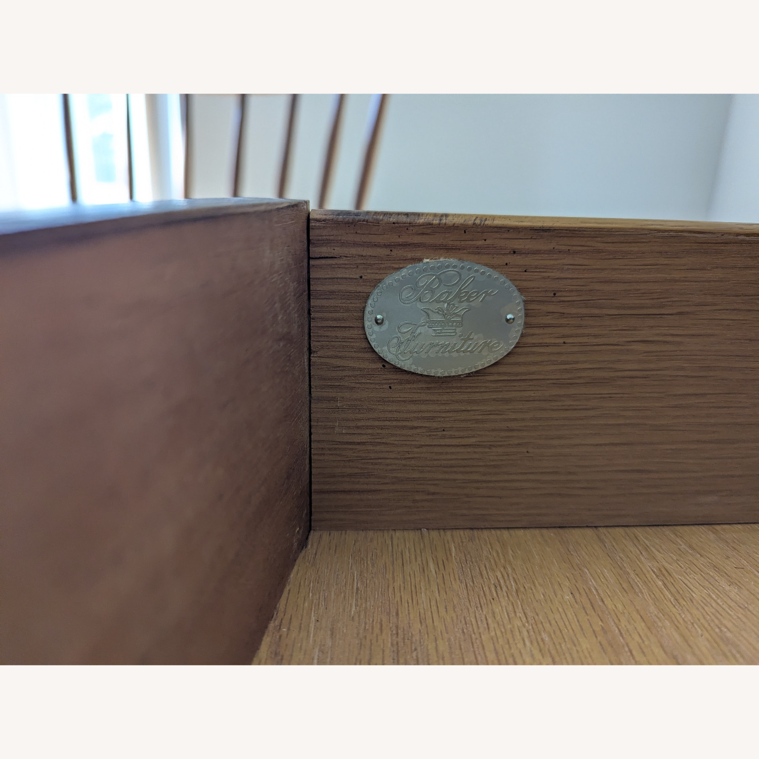 Baker Furniture Bow Front Bachelor Chest Dresser - image-6