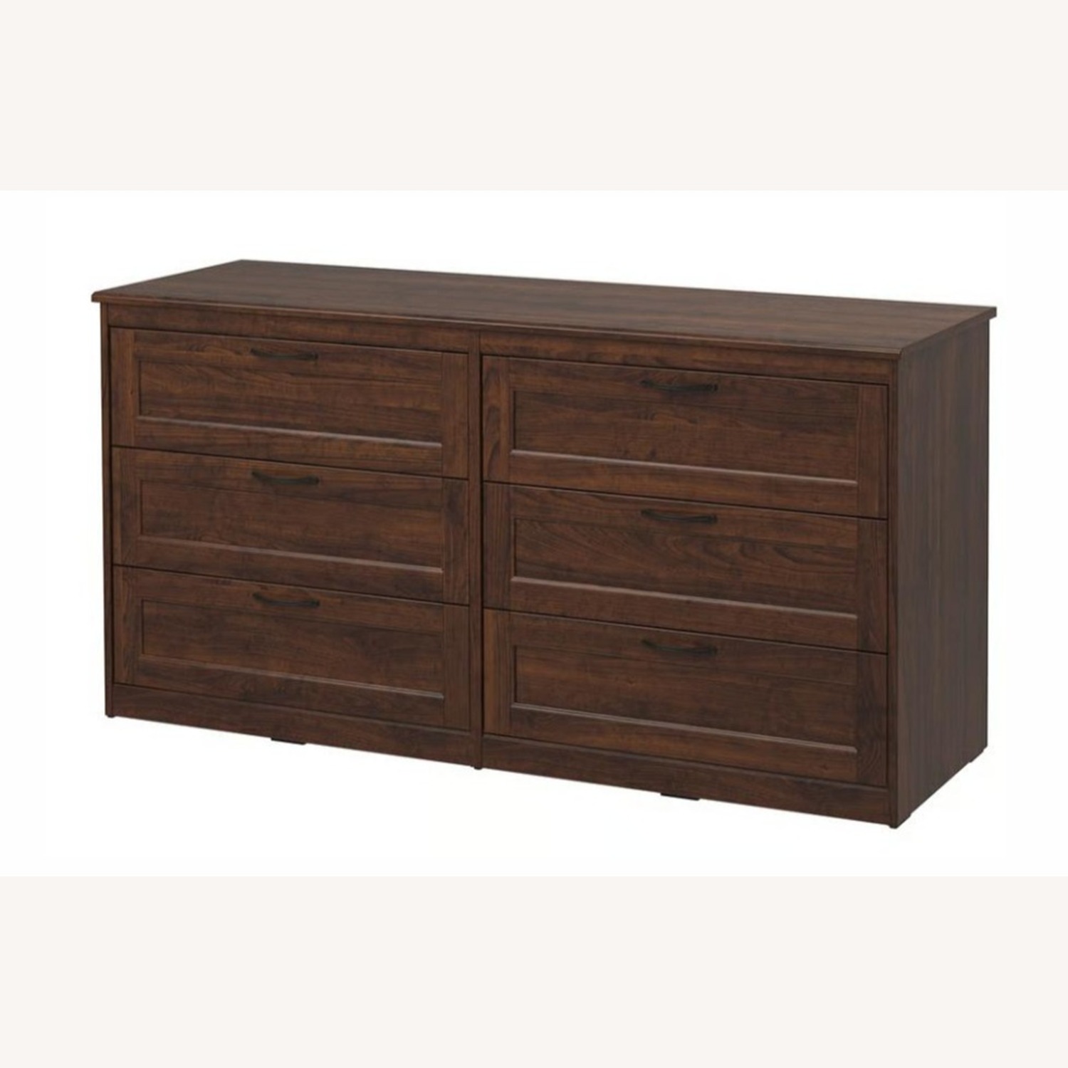 IKEA SONGESAND Dark Brown Dresser - image-1