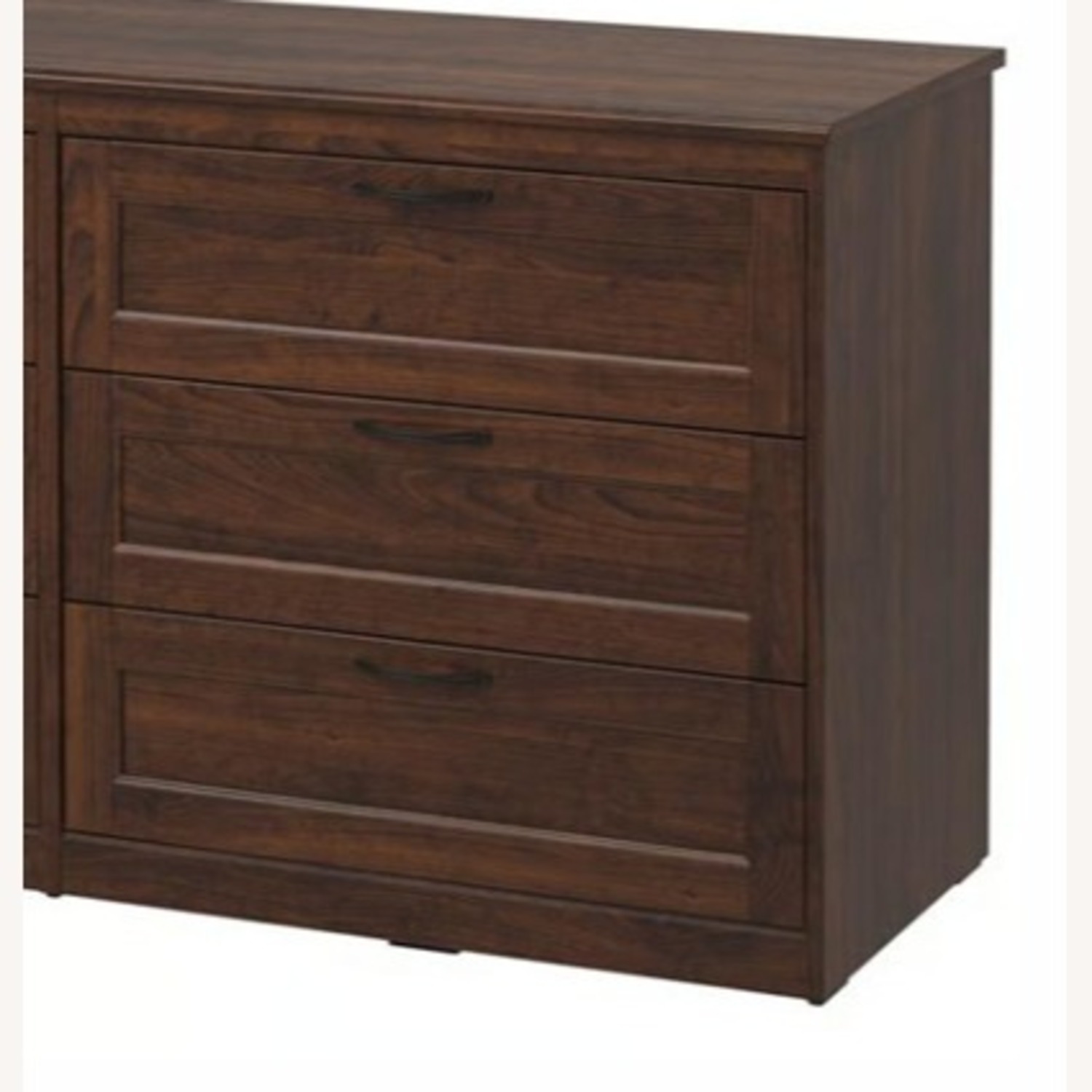 IKEA SONGESAND Dark Brown Dresser - image-2