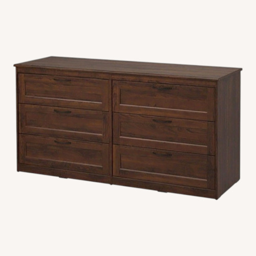 Used IKEA SONGESAND Dark Brown Dresser for sale on AptDeco